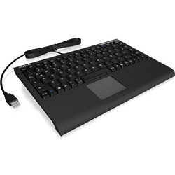 KeySonic ACK-540 U+ Black Πληκτρολόγιο με TouchPad