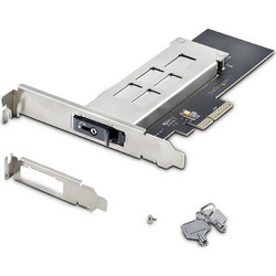 Θήκη Για Σκληρούς Δίσκους StarTech M.2 NVMe to PCIe x4 4.0/3.0 Hot-Swap Key Lock - 2 Keys