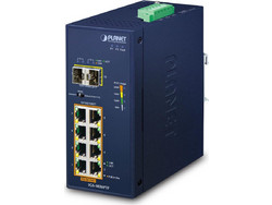 Planet IGS-1020PTF Unmanaged L2 Switch με 8 Θύρες Ethernet 1000Mbps και 2 SFP θύρες