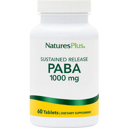 Nature's Plus PABA 1000mg 60 Ταμπλέτες