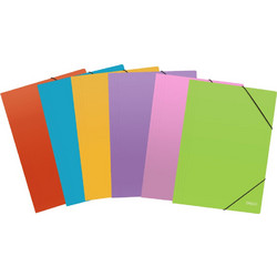 Metron Ντοσιέ Λάστιχο 25x35cm Fun Ασσορτί 10 Τεμάχια