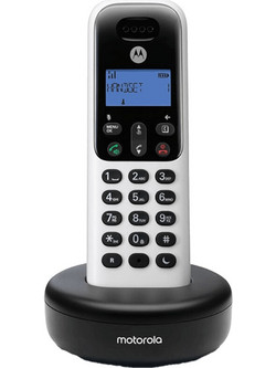 Motorola T501 Plus Ασύρματο Τηλέφωνο με Ανοιχτή Ακρόαση Λευκό