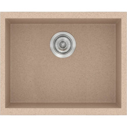 Sanitec Classic 341 Ένθετος Νεροχύτης Γρανίτη Ματ Granite Sand 40x50cm