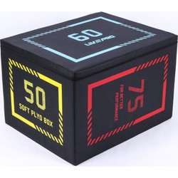 3 σε 1 Πλειομετρικό Κουτί Pro Duty (Plyo Box)