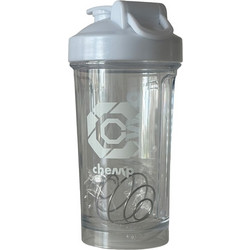 CHEMP Shaker 500ml Clear White