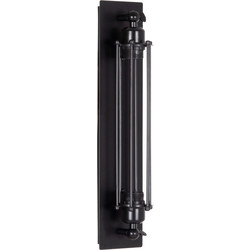 ΑΠΛΙΚΑ ΤΟΙΧΟΥ 2ΦΩΤΗ BEACON HM4463 ΜΕΤΑΛΛΟ ΣΕ ΜΑΥΡΟ 10x10x47Υεκ. (1 τεμ.)