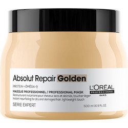 L'Oreal Professionnel Serie Expert Absolut Repair Golden Μάσκα Μαλλιών για Επανόρθωση για Ταλαιπωρημένα Μαλλιά 500ml