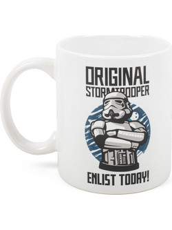 ThumbsUp! - Original Stormtrooper Mug Enlist Today - Λευκή κεραμική κούπα 300 ml