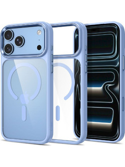 Tech-Protect MagMat MagSafe CC Θήκη iPhone 17 Pro / 18 Pro Light Blue / Clear