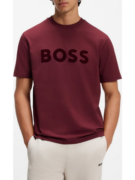 BOSS TS_Cord Logo 10279542 01 50570304-654 Bordeux