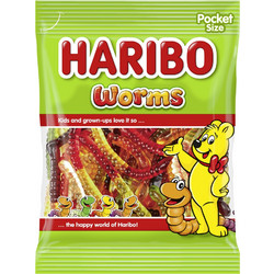 Haribo Ζελεδάκια - Worms 100gr