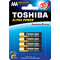 Toshiba Alpha Power AAA 4τμχ Toshiba Alpha Power AAA 4τμχ