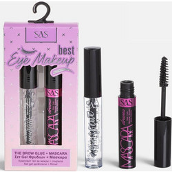 Σετ Μακιγιάζ Φρυδιών Gel & Μάσκαρα Μαύρη