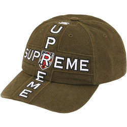 Supreme Cross 6-Panel Καπέλο Jockey Olive