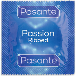 Pasante Ribbed Προφυλακτικό με Ραβδώσεις & Λιπαντικό 1τμχ