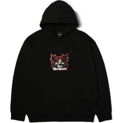 Huf Chaos Pullover Hoodie Ανδρικό Φούτερ με Κουκούλα Μαύρο PF00842