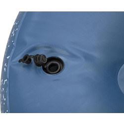BESTWAY φουσκωτή πουφ πολυθρόνα 75154, 112x112x66cm, μπλε