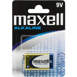 Maxell Alkaline 9V 1τμχ