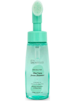 IDC Institute With Exfobrush Aloe Vera Cleansing Αφρός Καθαρισμού Προσώπου 240ml