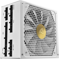 Sharkoon Rebel P30 White 1000W Λευκό Τροφοδοτικό Υπολογιστή Full Modular 80 Plus Gold (REBELP30G1000WH) (SHRREBELP30G1000WH)