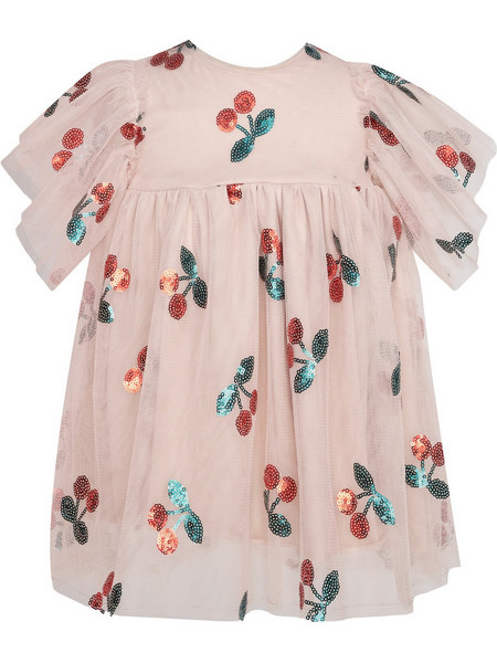 T7609 Cherry Balm Fairy Embroidered Baby Dress Two in a Castle