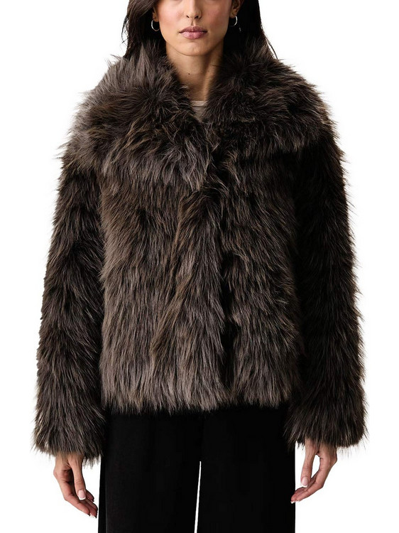 DKNY DJ6J6341 Γούνα Dark Brown