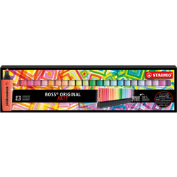 Stabilo Boss Original Μαρκαδόροι Υπογράμμισης Multicolour Σετ 23 χρώματα