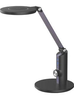 Aca Φωτιστικό Γραφείου Μαύρο Πλαστικό Led SMD 10W 550lm CCT 2800K - 3800K - 5700K IP20 (BL1239BK)