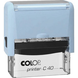 Σφραγίδα Colop C40 6 Σειρών Pastel Μπλε