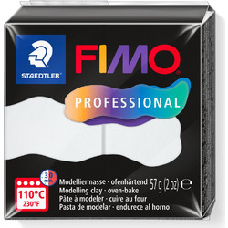 Πηλός FIMO PROFESSIONAL 57g White