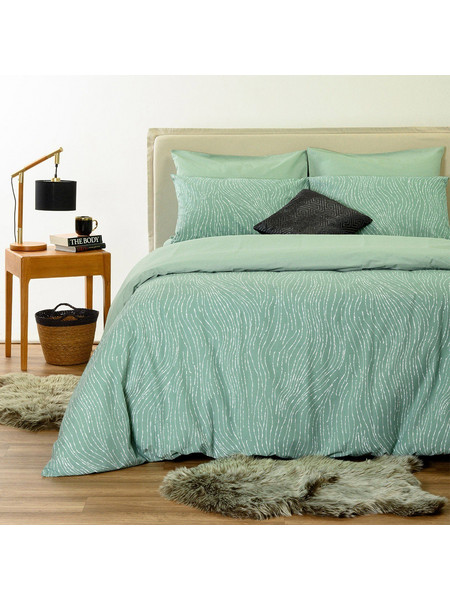 ΠΑΠΛΩΜΑΤΟΘΗΚΗ ΜΟΝΗ BROOKE AQUA CASUAL LINE (165X245) MELINEN 165Χ245
