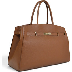 Passaggio Leather Γυναικεία Τσάντα Χειρός Δερμάτινη Ταμπά 5089-KR-07