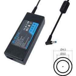 Detech Φορτιστής Laptop 60W 19.5V 3.33A για HP χωρίς Καλώδιο Τροφοδοσίας 295