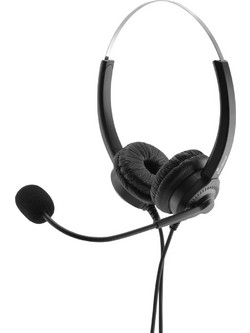 MediaRange MROS304 On Ear Ακουστικά Υπολογιστή με Μικρόφωνο & USB-A