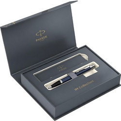 PARKER Ι.Μ.CORE LQ BLUE CT BPen+GP