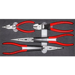 Knipex Σετ Πένσες Μήκους 250mm 4τμχ 00 20 01 V16