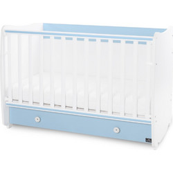 Lorelli Dream Πολυμορφική Κούνια για Στρώμα 60x120cm White Baby Blue