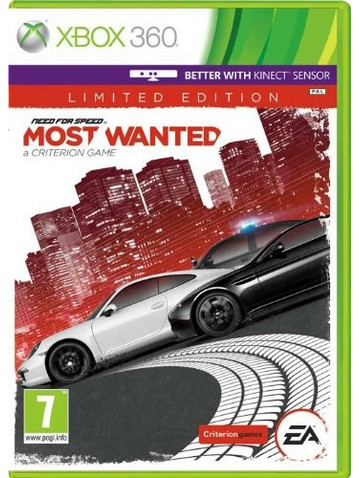 Need For Speed Most Wanted Limited Edition Xbox 360