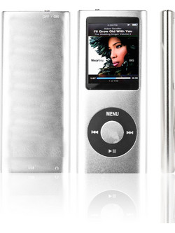 MP3 Player Συσκευή Αναπαραγωγής Ήχου, Μουσικής, Εικόνας & Video TFT 1.8 Ασημί (OEM)