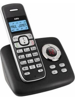 AEG Voxtel D205 Ασύρματο Τηλέφωνο με Ανοιχτή Ακρόαση Μαύρο
