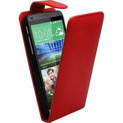Δερμάτινη Θήκη Flip για HTC Desire 816 Κόκκινο (ΟΕΜ)
