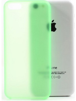 Λεπτή Σκληρή Θήκη 0.3mm για iPhone 5C - Πράσινο