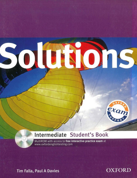 SOLUTIONS INTERMEDIATE STUDENT'S + MULTIROM 9780194551809