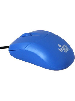 Burn Out BO-063 Ενσύρματο Mini Ποντίκι Blue