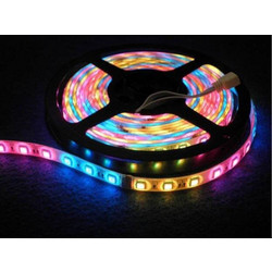 Σετ Αδιάβροχη Ταινία LED RGB 5050SMD 5 μέτρων 7,2W 300xLED 12V με τηλεχειριστήριο - OEM