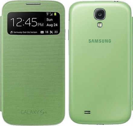 Θήκη Samsung Samsung S-View Cover Green (Galaxy S4)