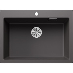 Blanco Pleon 8 Ένθετος Νεροχύτης Γρανίτη Rock Grey 523044 70x51cm