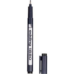 EDDING ΜΑΡΚΑΔΟΡΟΣ ΣΧΕΔΙΟΥ 0.7mm 1880 ΜΑΥΡΟ - 01