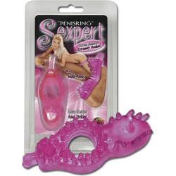 You2Toys Penis Ring Sexpert Ελαστικό Δαχτυλίδι Πέους Σιλικόνης με Δόνηση Ροζ