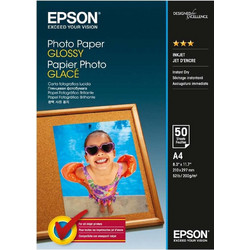 Φωτογραφικό Χαρτί Epson A4 Glossy 200g/m 50 Φύλλα C13S042539